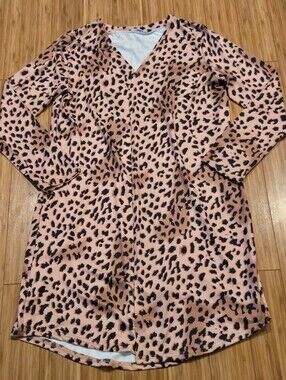 Zeagoo Leopard Print Cardigan Jacket